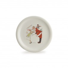 Longaberger Norman Rockwell Holiday Plate - OS - Christmas Surprise